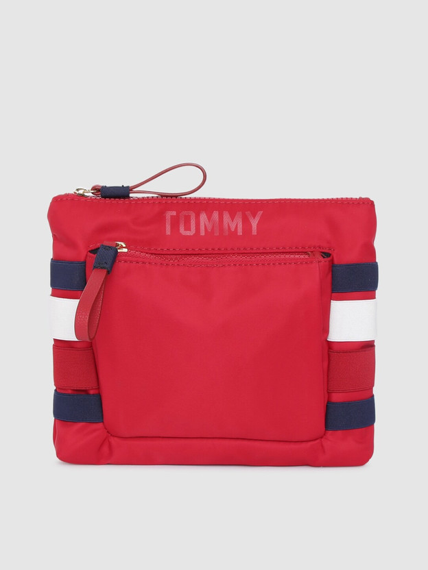 Tommy hilfiger red sling bag