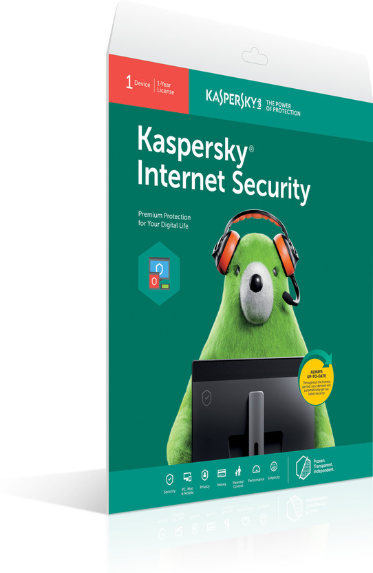 Kaspersky Internet Security 1 User 1 Year(CD/DVD)