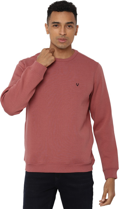 Allen Solly Full Sleeve Solid Men 