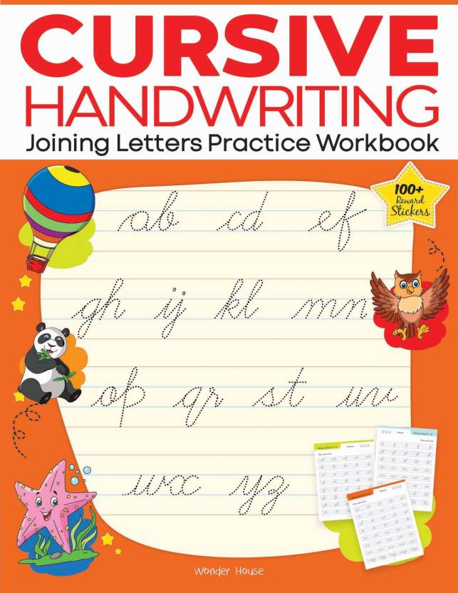Cursive Handwriting - Joining Letters: Practice Workbook For Children ...