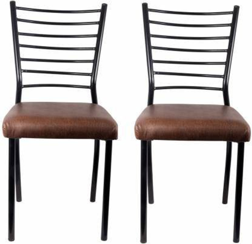 Guru Guru Metal Dining Chair(Set of 2, Finish Color - Black) - Flipkart Deal