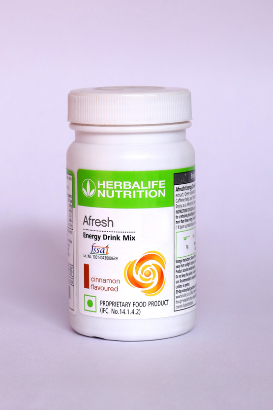 Herbalife Nutrition Afresh Energy Drink Mix -Cinnamon Flavor Sports Drink(50 g, Cinnamon Flavored)