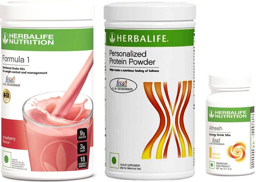 Herbalife Nutrition Weight Loss Combo Pack Formula 1 Strawberry