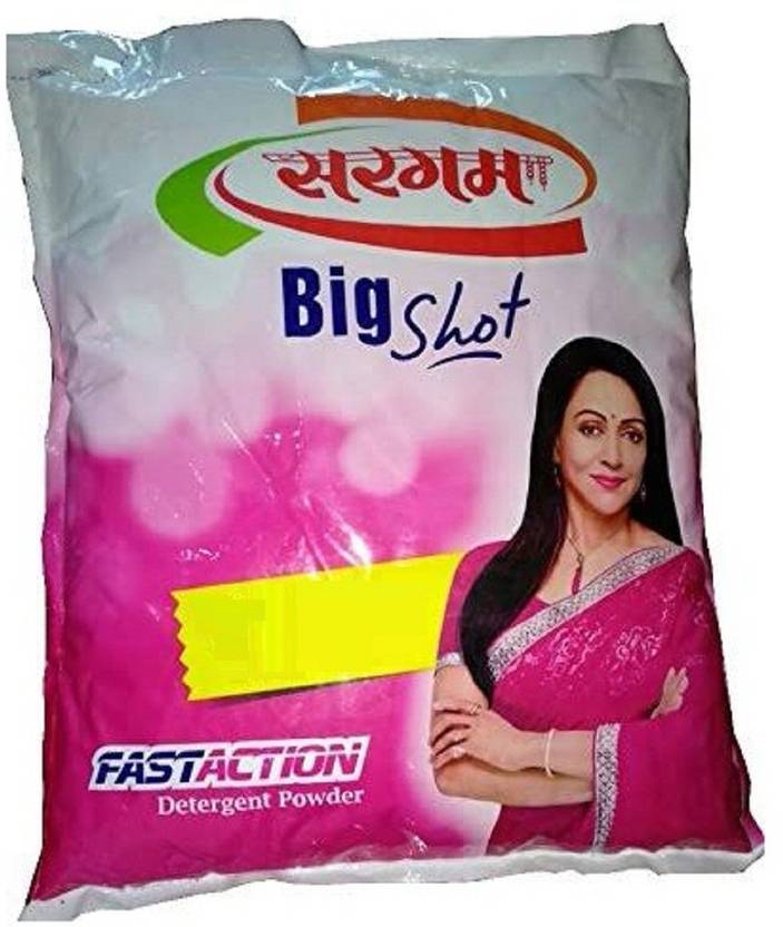 Sargam Big Shot Washing Powder (500 G) Pack Of 1 Detergent Powder 500