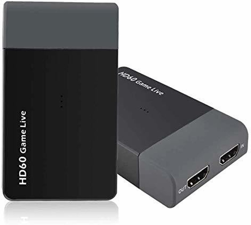microware EZCAP 261M HD60 HDMI HD Video Capture Card USB3.0 1080P Video/Game Capture and Live Stream Media Streaming Device(Black)