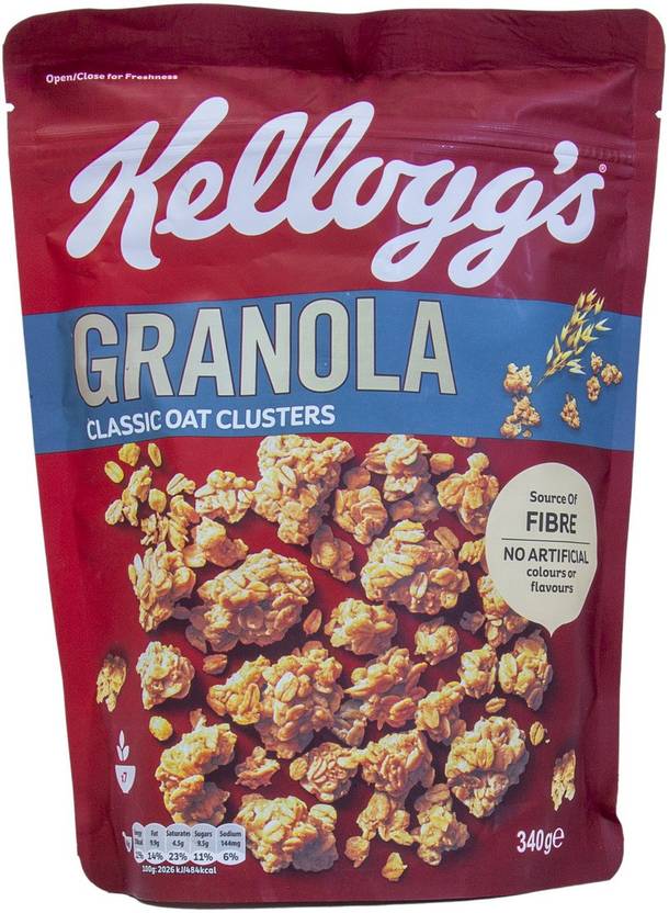 Kellogg's classic oat clusters granola Pouch Price in India Buy Kellogg's classic oat clusters