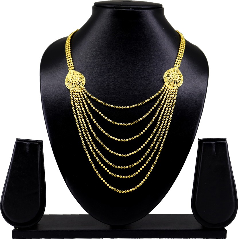 arabic gold necklace design