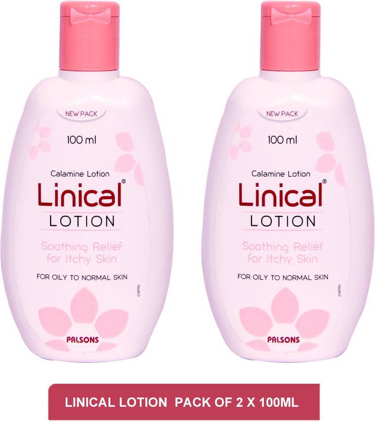 Linical Lotion Lotion for itchy skin(pack of 2)100ml Price in India
