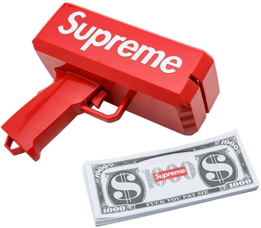 Negocio SUPREME MONEY GUN, CASH FIRING MONEY GUNS Money Gun SUPREME MONEY GUN, CASH FIRING