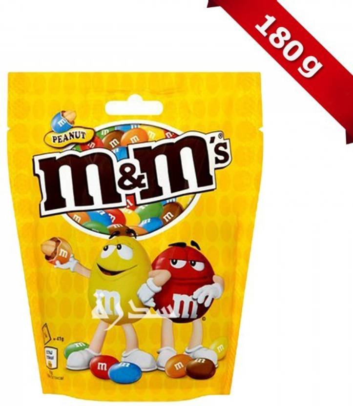 MARS MM's Peanuts Covered With Milk Chocolate,180g Peanut With Milk