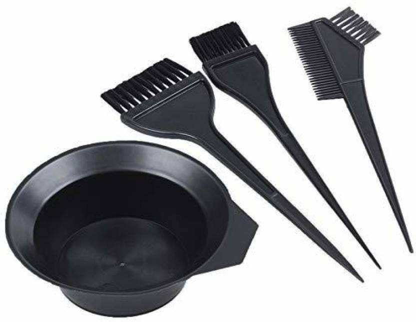 M H Collection Infinite Black Hair Dye Brush Set Price in India, Buy