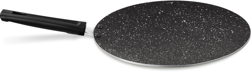 MILTON Pro Cook Granito Induction Non-Stick Concave Tawa 26 cm Tawa 26 cm diameter(Aluminium, Non-stick, Induction Bottom)