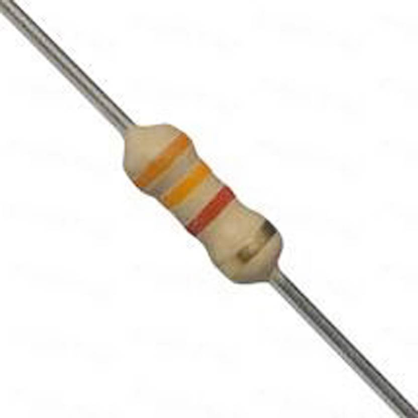 Ihc 3.3k Ohm Carbon Film Resistors .25 Watt Tolerance 5 Percent (Pack