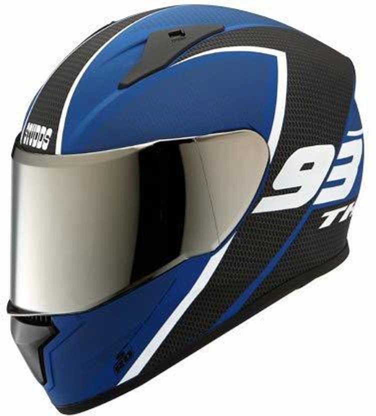 STUDDS Thunder D3 N6 Matt Blue XL Motorsports Helmet Buy STUDDS