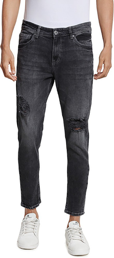Snitch Slim Men Black Jeans - Buy 