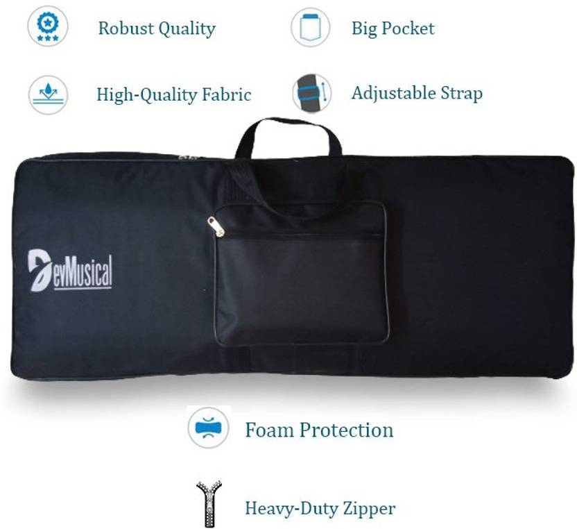 DevMusical CTK 7300IN Heavy Foam Padded Keyboard Bag Keyboard Bag Price
