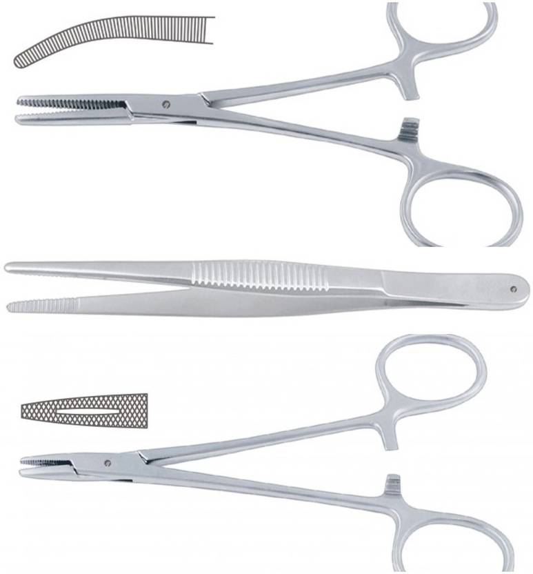 REVITI Artery forceps, needle holder, plain tissue forceps surgical