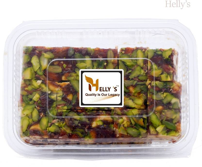 Helly's Dried Fruit Chikki 500 gm Healthy Gujarati khajoor Barfi