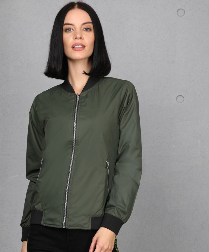 Full Sleeve Solid Women Jacket 