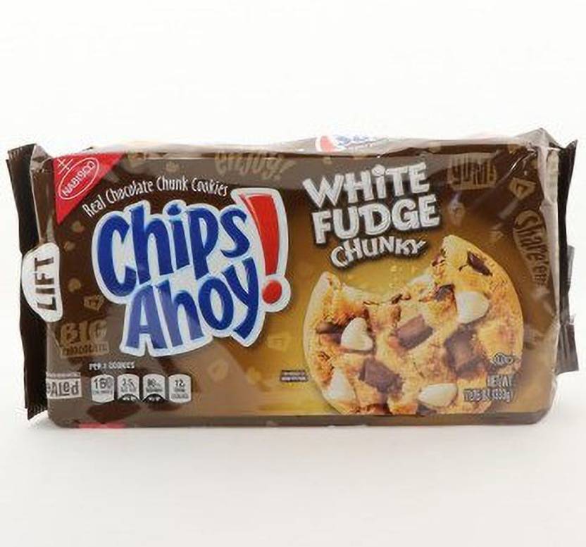 Chips Ahoy White Fudge Chunky Cookies Pouch,333g Cookies Price in India