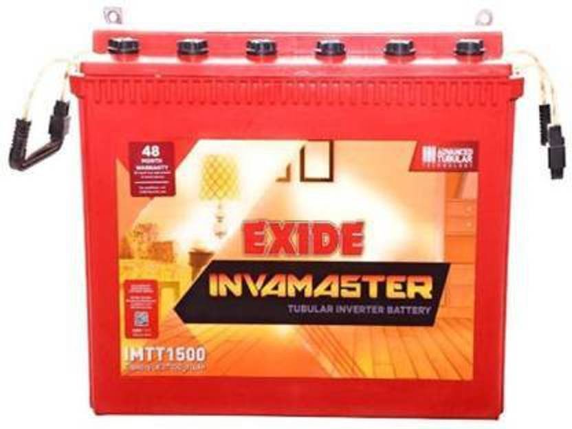 EXIDE Inverter Battery (150 AH) Tubular Inverter Battery Price in India Buy EXIDE Inverter