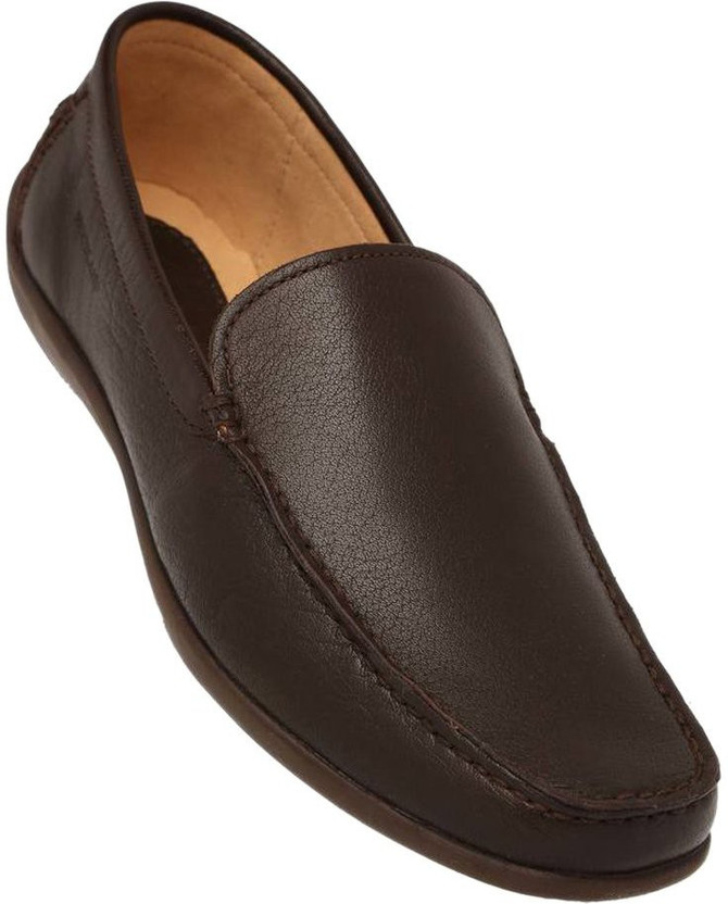 WOODLAND 1862115-BROWN Loafers For Men 