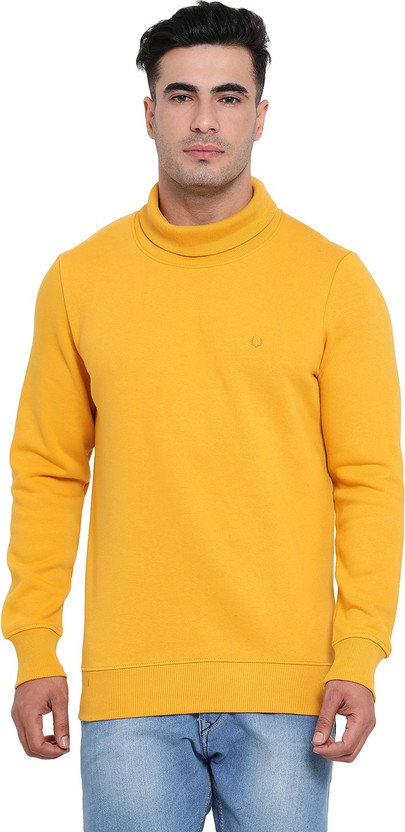 Unex Full Sleeve Solid Men Sweatshirt 