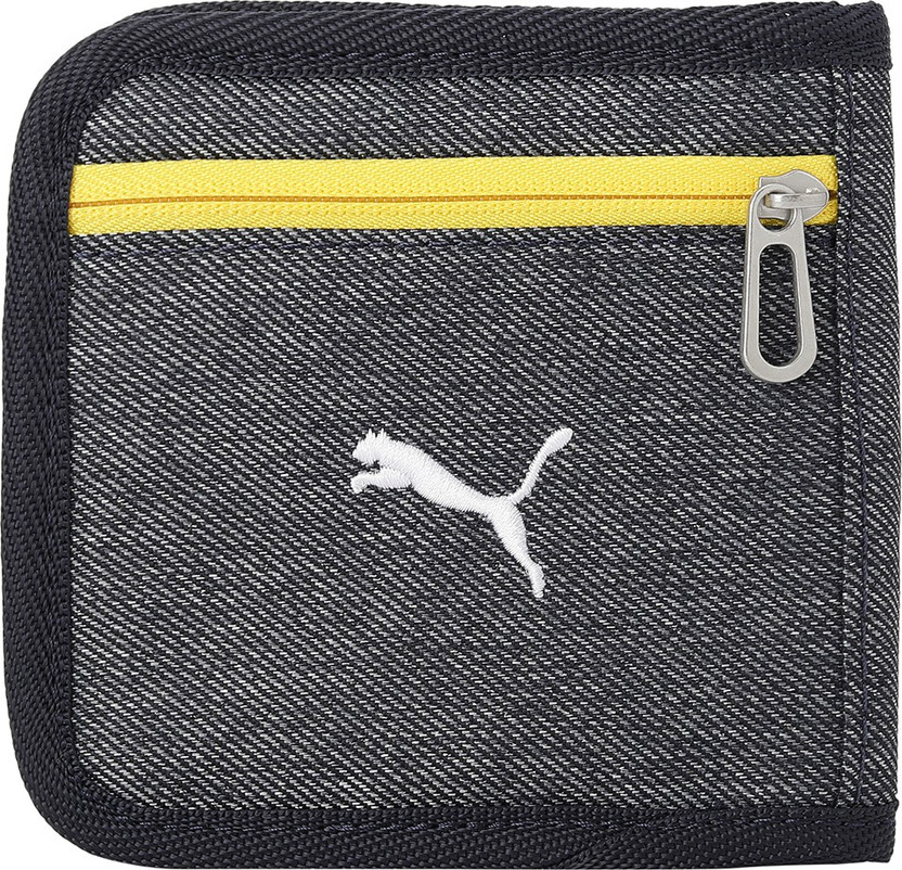 PUMA Men Grey Jute Wallet NIGHT SKY