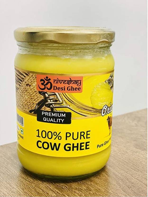 niveshay Desi Cow Ghee 500ml Ghee 500 ml Glass Bottle Price in India