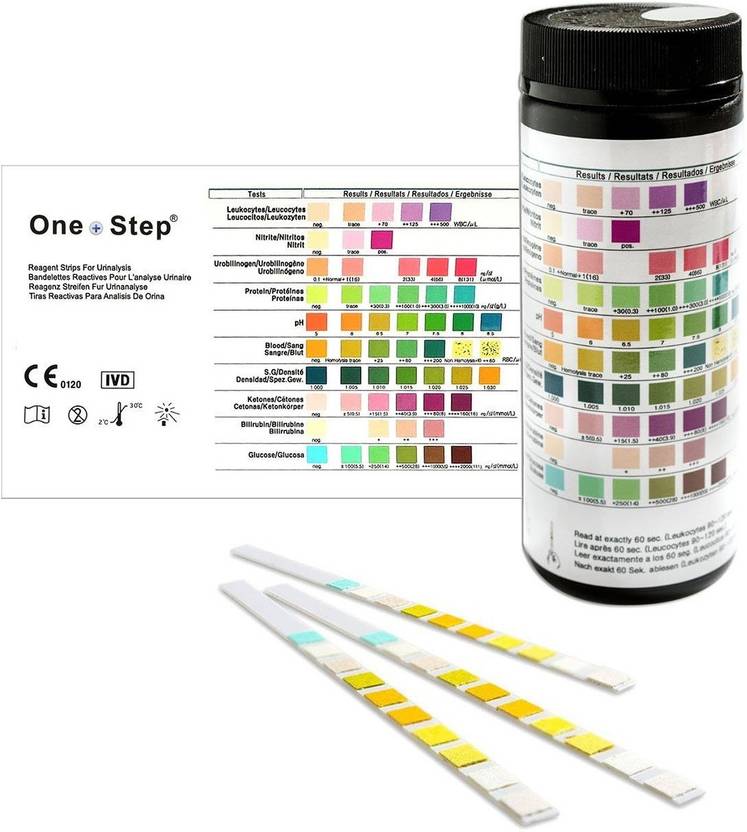 Solanki Brothers Urine Strips Nitrate, pH, SG, Blood, Glu, Bil