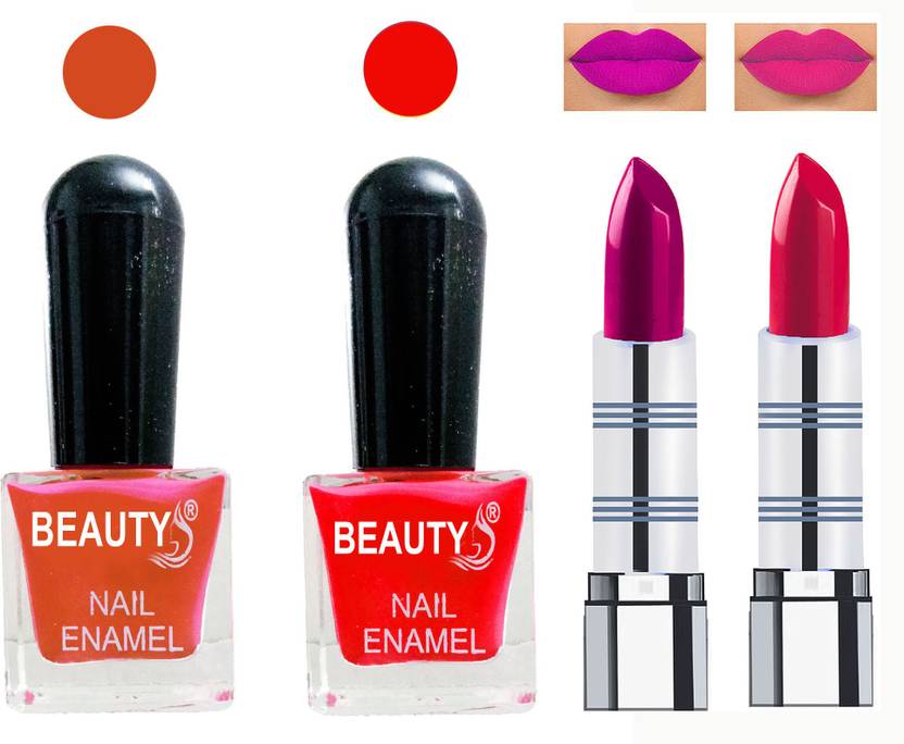 OUR Beauty Perfect Combo of Velvet Matte Lipsticks and Ultra Shine Nail