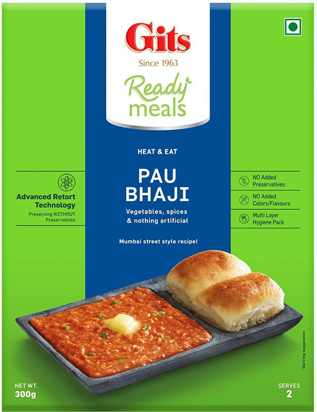 Gits Pau Bhaji Ready to Eat(300 g)