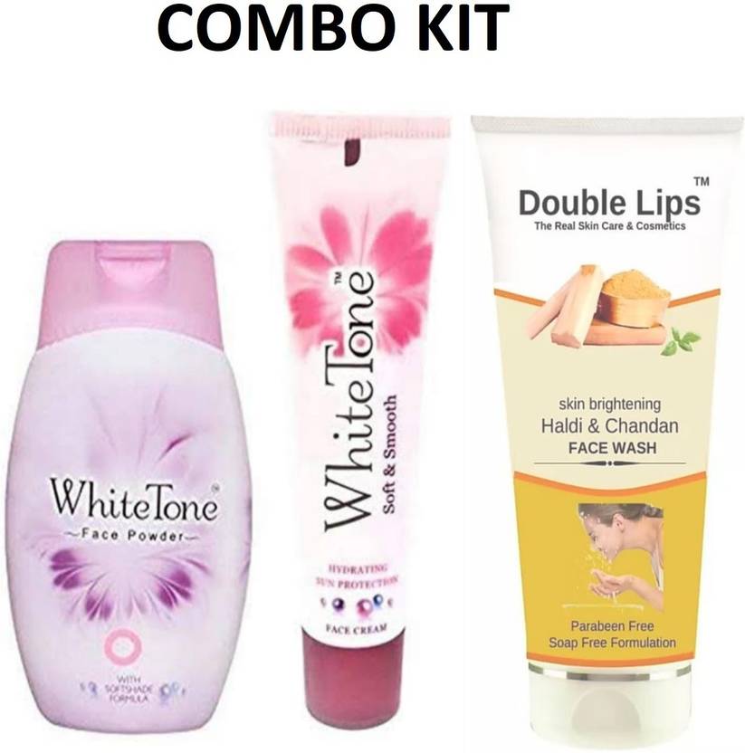 White Tone Face Cream Smooth & Soft (25rm ) + Face Powder (50grm