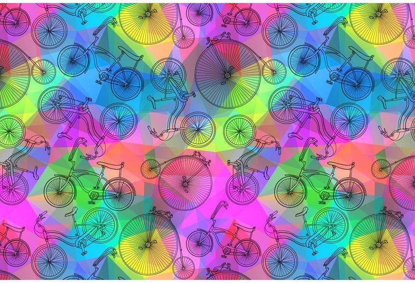 Artzfolio Bicycles D7 Art & Craft Gift Wrapping Paper Plain & Smooth