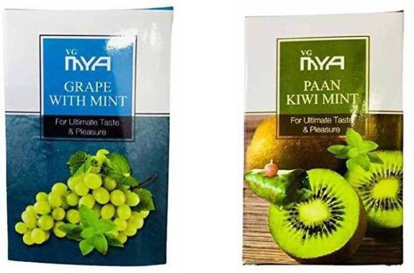 SCORIA GRAPE WITH MINT AND PAAN KIWI MINT HOOKAH FLAVOUR COMBO GRAPE WITH MINT, PAAN KIWI MINT