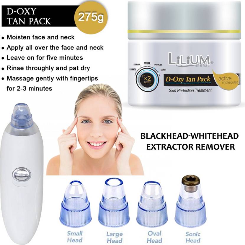 LILIUM DOXY Tan Face Pack 275gm With Blackheads Remover Tool Price in