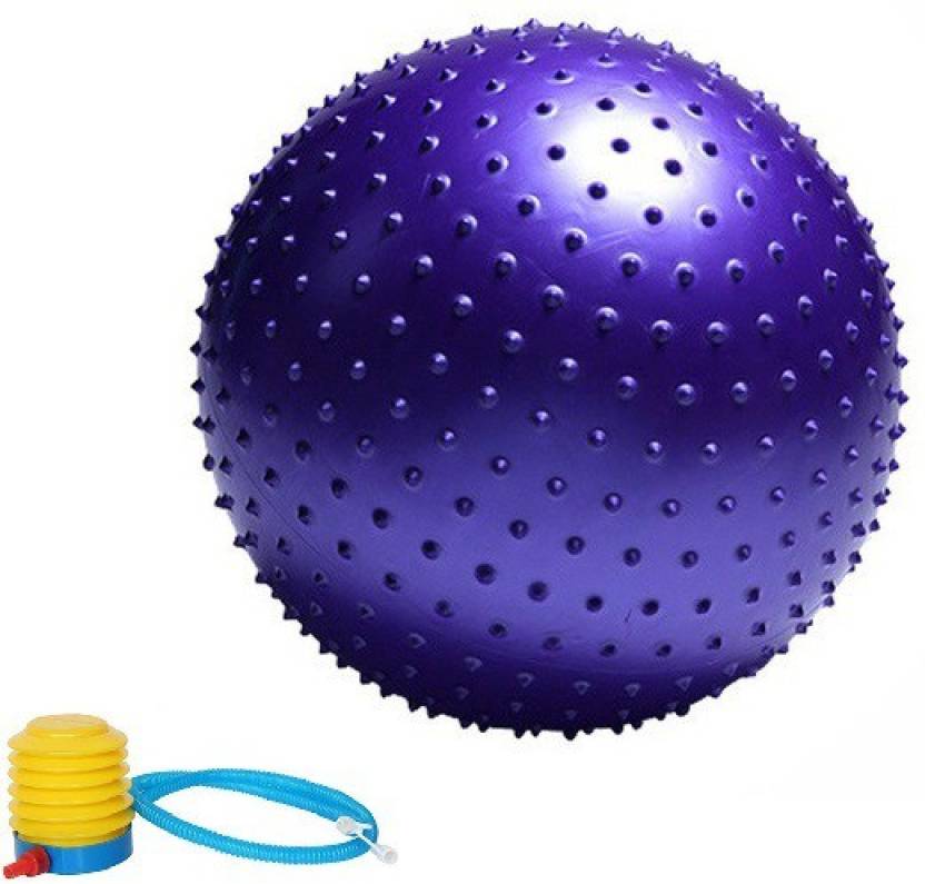 Fy ® 75 Cm Spiked Professional Grade Anti Burst Exercise Gym Ball For Gym Home Gym Ball