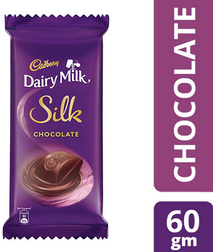 Cadbury DAIRY MILK SILK 60 GM Bars, Crackles Price in India Buy