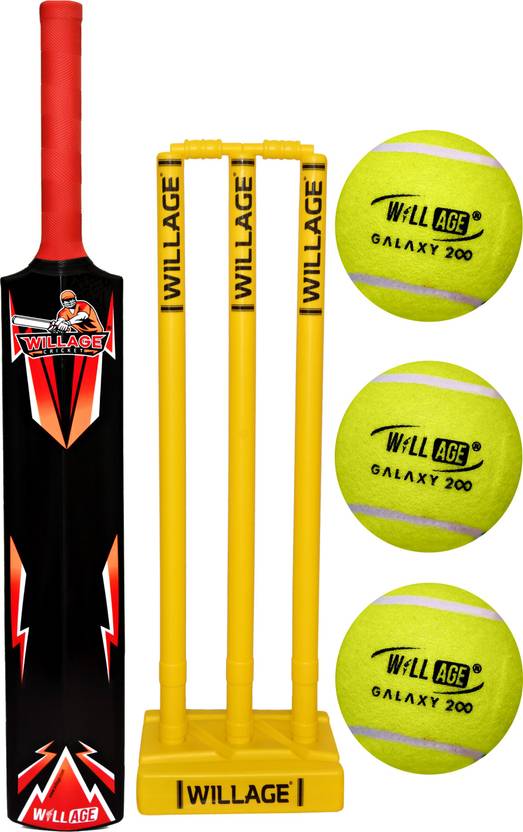 WILLAGE Plastic bat , Plastic bat full size , Plastic bat ball
