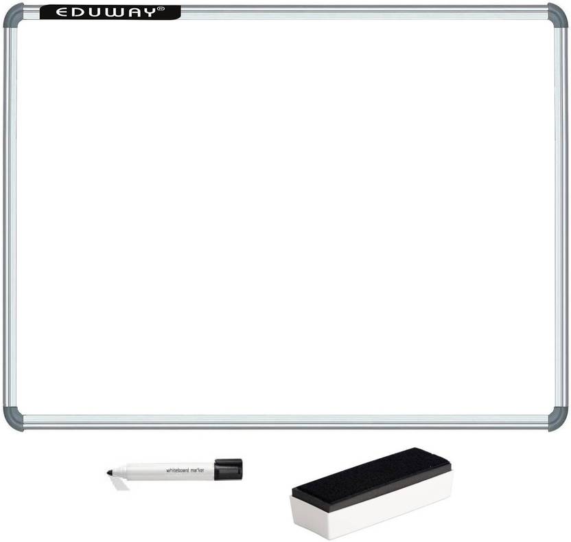 Eduway 2x1.5 Supreme Quality Whiteboard (Green Chalk Board Surface On