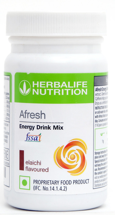Herbalife Nutrition AFRESH ENERGY DRINK MIX- ELAICHI FLAVOR Sports Drink(50 g, ELAICHI Flavored)