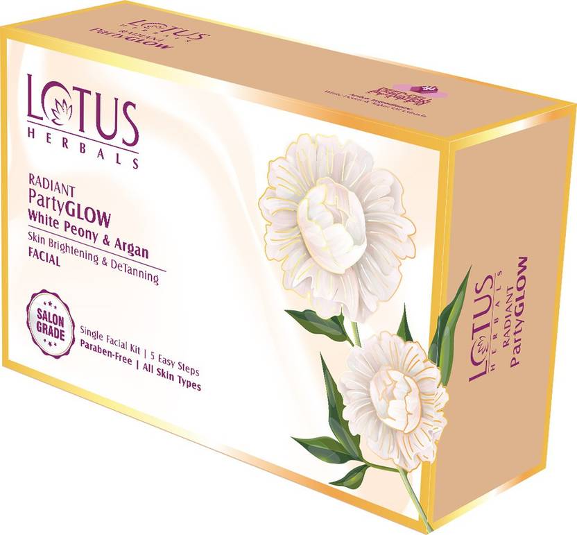 LOTUS HERBALS Radiant PartyGLOW White Peony & Argan Skin Brightening
