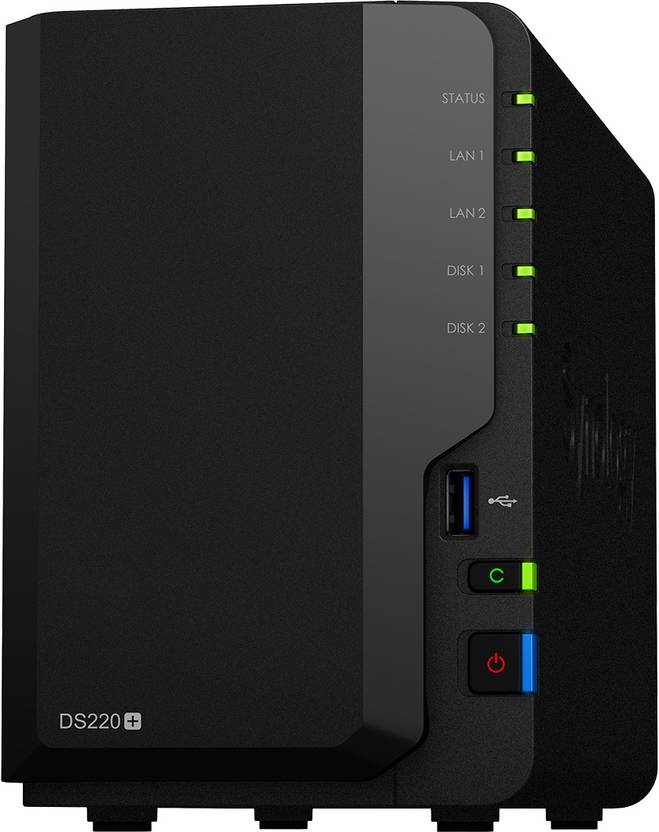 Synology DiskStation DS220+ 0 TB External Hard Disk Drive Synology