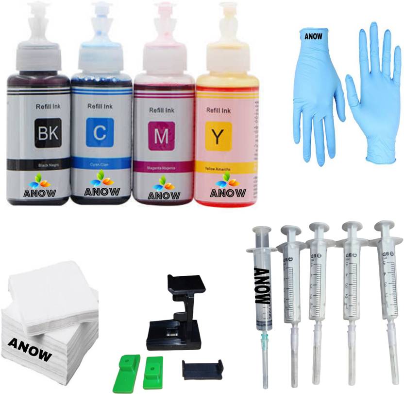 anow 805 HP cartrige REFILL KIT hp printer HP Deskjet 1210, 1211, 1212