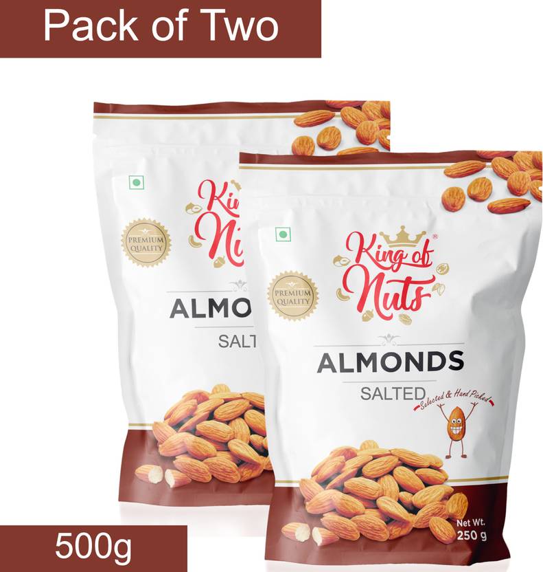 King of Nuts Almonds, Salted, Premium Quality Almonds Price in India