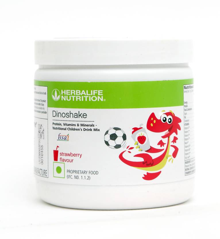 HERBALIFE Dinoshake Kids Drink Mix Strawberry Flavor PlantBased