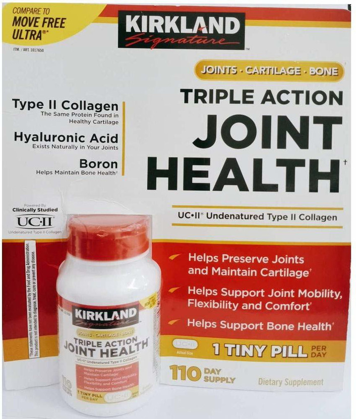 KIRKLAND KIRKLAND Signature New Triple Action Joint Health(110 No) - Flipkart Deal