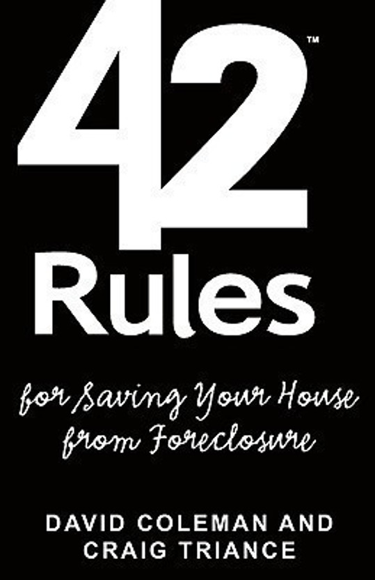42 Rules for Saving Your House from Foreclosure(English, Paperback, Coleman David)