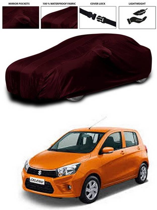 Duffel Car Cover For Maruti Suzuki Celerio X (With Mirror Pockets
