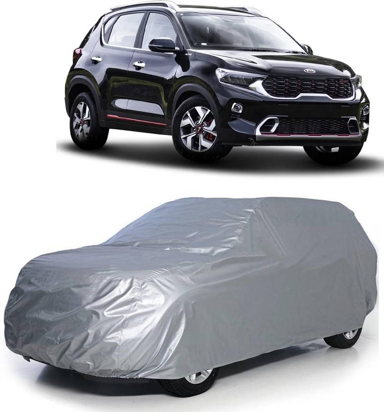 AuTO ADDiCT Car Cover For Kia (Without Mirror Pockets) Price in